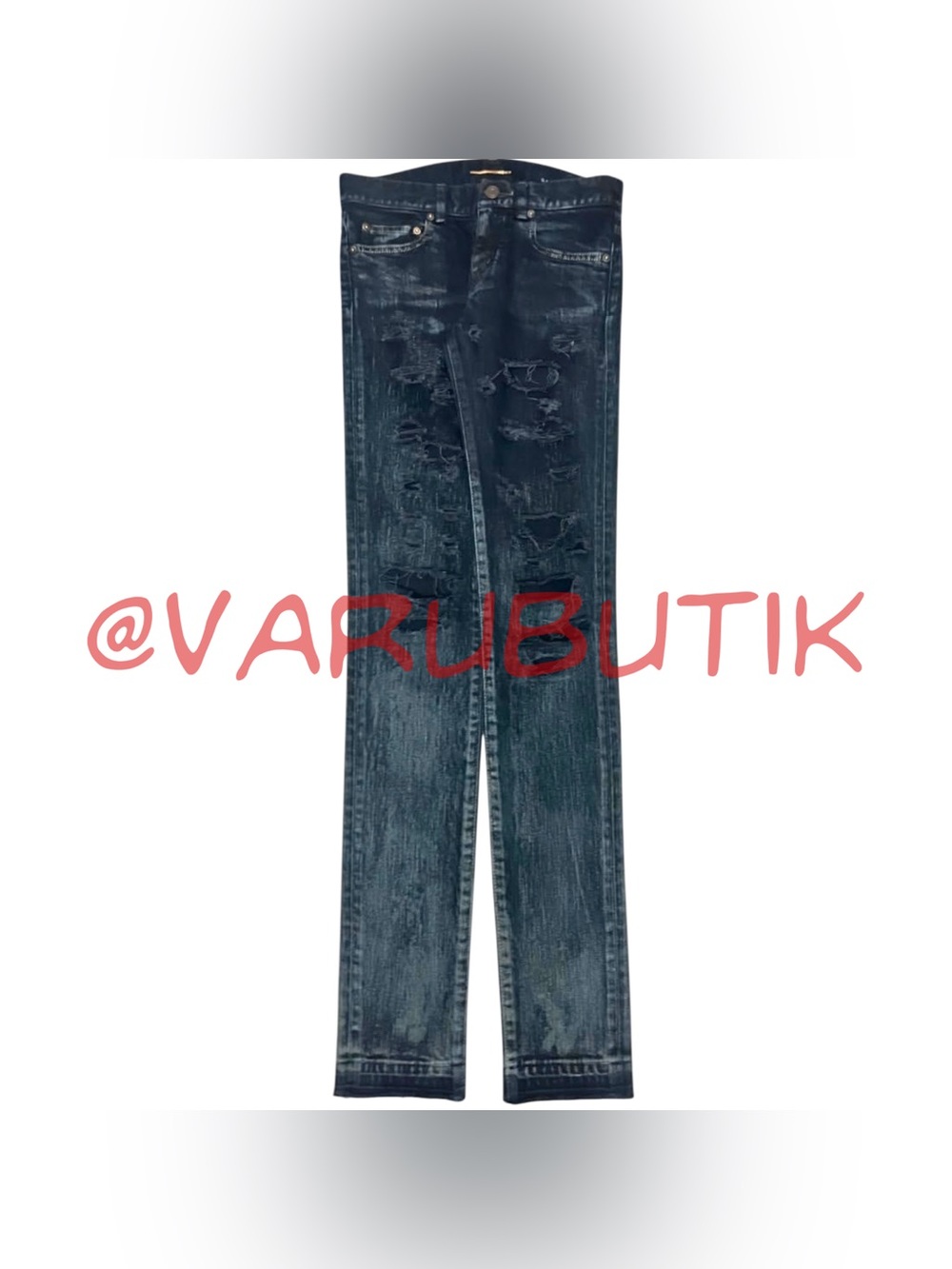 saint laurent paris fw14 oil spill crash selvedge d01s 25